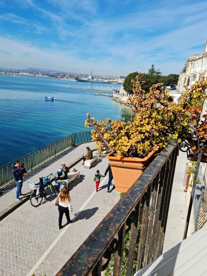 La Finestra Sul Mare Di Alfeo Lejlighed Syracuse Eksteriør billede